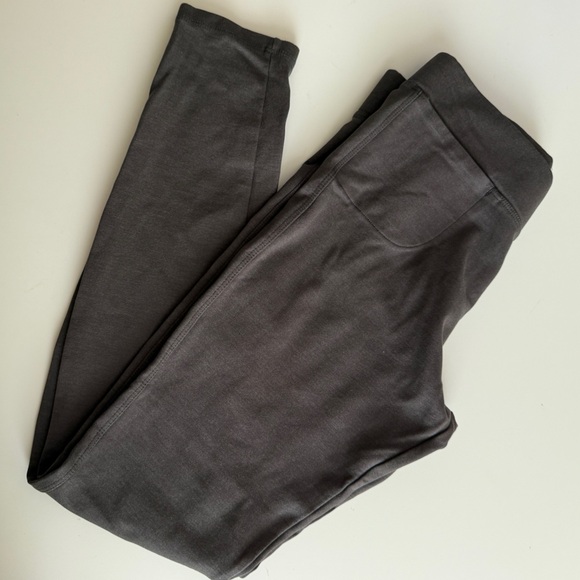 American Giant Women's Ponte Slim Pant High Rise Size 2 Gray Charcoal - Picture 2 of 7